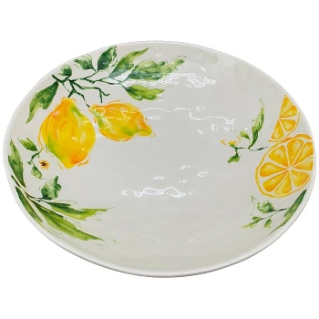 Schale Citron, Keramik, 33,5x33,5x7 cm