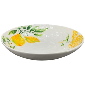 Schale Citron, Keramik, 33,5x33,5x7 cm