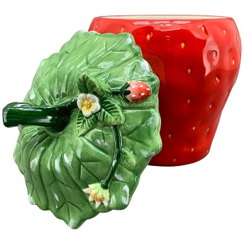ErdbeerDose Frutta, Keramik, 16x16x23 cm