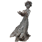 FrauenSkulptur TroupeR, Polyresin, 35x21,8x56,3 cm