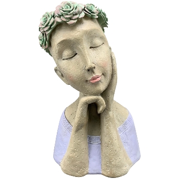 PflanzKopf CrivA, Polyresin, 24x18,2x35,2 cm