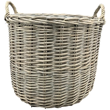 PflanzKorbSet/2 Willow, natur, Rattan, 40x40x34 cm, 46x46x38 cm