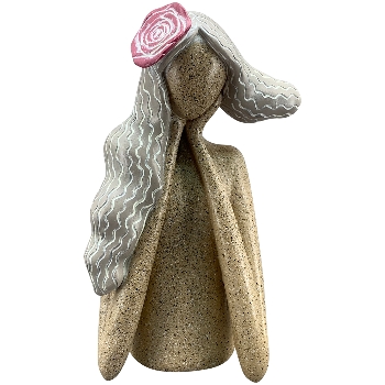 FrauenSkulptur CrivA, Polyresin, 13x8x21,9 cm