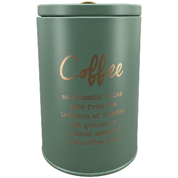 KaffeeDose AVOIR, Stahl, 11x11x15,5 cm