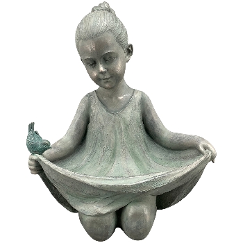 Mädchen TARO, MGO, 38x25,5x50,5 cm