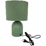 Lampe EnameL, grün, Metall, 31x18x43 cm