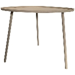 Tisch EnameL, grau, Metall, 42x39x38 cm