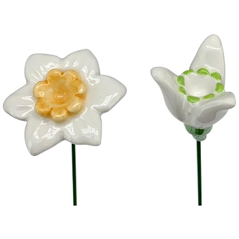 BlumenStick Ivory, Dolomite, 4,2x3,6x23,8 cm, 3x2,8x25 cm