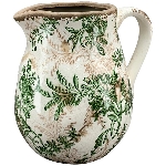 Krug Mush, grün, Keramik, 16x13x15,5 cm