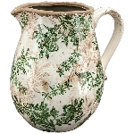 Krug Mush, grün, Keramik, 20x16,5x20 cm