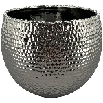 Topf ArgenT, silber, Keramik, 23,5x23,5x19 cm