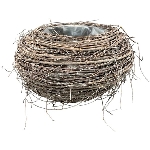 PflanzKorb Willow, Rattan, 22x22x12 cm