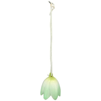 BlumenGlocke SpringIvory, grün, Porzellan, 7,5x7,5x8,8 cm