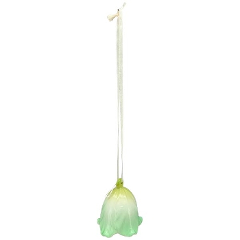BlumenGlocke SpringIvory, grün, Porzellan, 7,5x7,5x8,8 cm