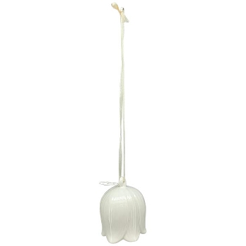 BlumenGlocke SpringIvory, weiß, Porzellan, 4,2x4,2x4,7 cm