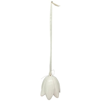 BlumenGlocke SpringIvory, weiß, Porzellan, 6,5x4,7x6,4 cm