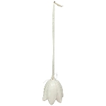 BlumenGlocke SpringIvory, weiß, Porzellan, 6,5x4,7x6,4 cm