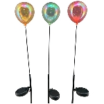 BallonStick mit LED/Solar ArtFerro, Kunststoff/Metall,