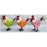 Huhn Kanu, Metall, 20x9x19 cm