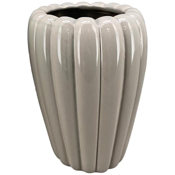 Topf SilO, grau, Dolomite, 14,9x14,9x19,6 cm