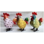 Huhn Kanu, Metall, 39x17x44 cm