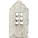 HausWindLicht Valo, weiß, Zement, 16x10x30,5 cm