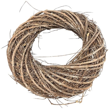 Kranz Willow, natur, Rattan, 20x20x4 cm