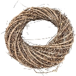 Kranz Willow, natur, Rattan, 20x20x4 cm