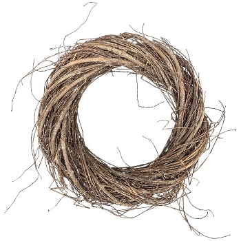 Kranz Willow, natur, Rattan, 30x30x6 cm