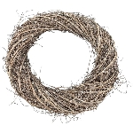 Kranz Willow, Rattan, 40x40x7,5 cm