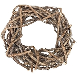 Kranz Willow, natur, Rattan, 25x25x5 cm