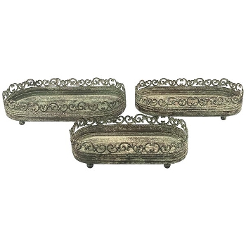 TablettSet/3 ArtFerro, Metall, 38x16x8 cm