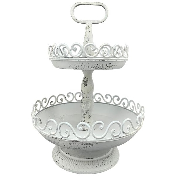 Etagere ClairBlanc, Metall, 29x29x45 cm