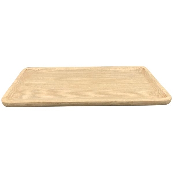 Tablett Dost, natur, Holz, 33x15x1,5 cm