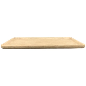Tablett Dost, natur, Holz, 33x15x1,5 cm