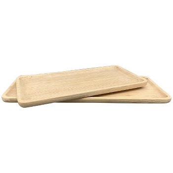 Tablett Dost, natur, Holz, 40x14,5x1,5 cm