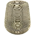 WindLicht Dazz, creme, Metall/Glas, 27x27x29,5 cm