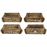 Kasten "KrimsKrams" Antiquité, Holz, 32x14x9 cm
