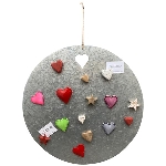 MagnetTafel Junker, Metall, 60x60 cm