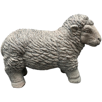 Schaf TARO, grau, MGO, 36x15x26 cm