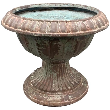 PflanzPokal TARO, grau, MGO, 41x41x34 cm