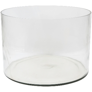 Vase Verrerie, klar, Glas, 30x30x21,5 cm