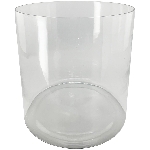 Vase Verrerie, klar, Glas, 30x30x31 cm