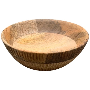 Schale Dost, natur, Holz, 19x19x6,5 cm