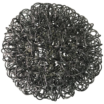 LED Kugel Lumière, schwarz, Alu, 120x120x120 cm