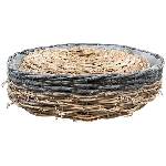 PflanzRingSet/2 Willow, Rattan, 35x35x9 cm, 40x40x10 cm