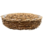 PflanzRingSet/2 Willow, natur, Rattan, 35x35x9 cm, 40x40x10 cm