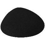 PlatzSet SAC, schwarz, PVC, 40x33x0,2 cm
