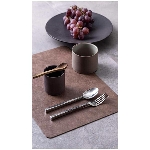 PlatzSet SAC, braun, PVC, 43x30x0,2 cm