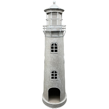 Leuchtturm ArtFerro, Metall, 30x30x116 cm